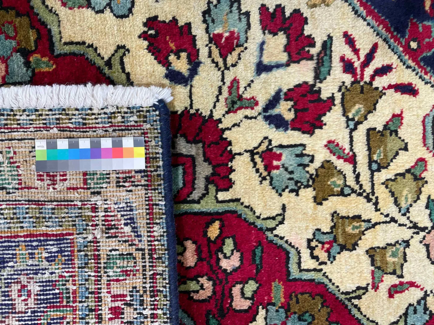 Persian Rug Tabriz 354 x 254 cm Wool Hand-knotted
