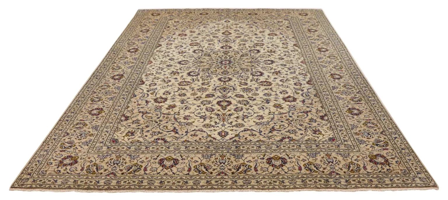Persian Rug Kashan 348 x 241 cm Wool Hand-knotted