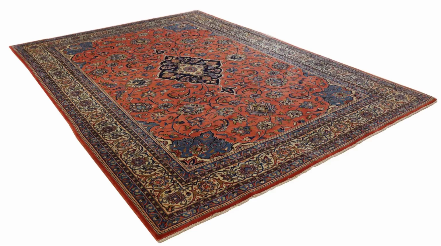 Persian Rug Sarouk 342 x 246 cm Wool Hand-knotted