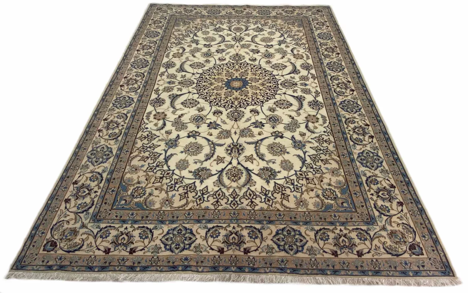Persian Rug Nain 312 x 218 cm Wool Hand-knotted