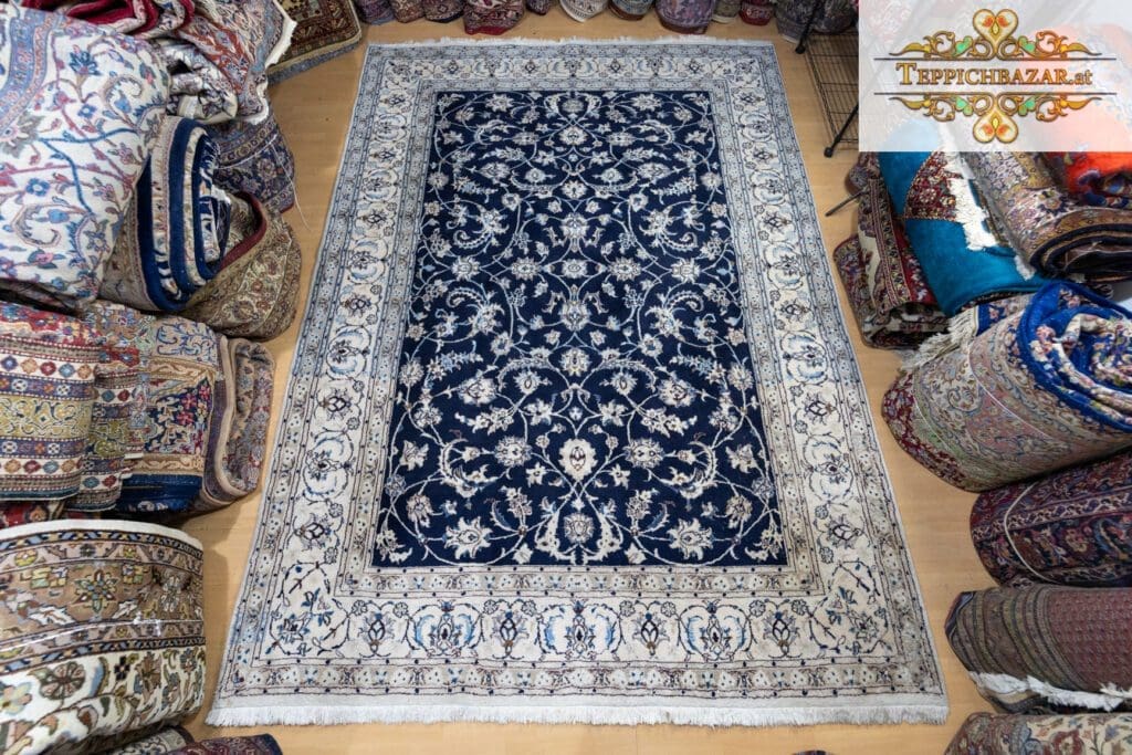 Persian Rug Nain 343 x 245 cm Wool Hand-knotted
