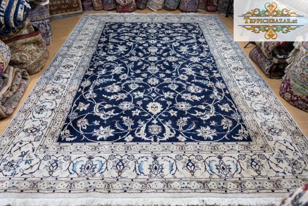 Persian Rug Nain 343 x 245 cm Wool Hand-knotted