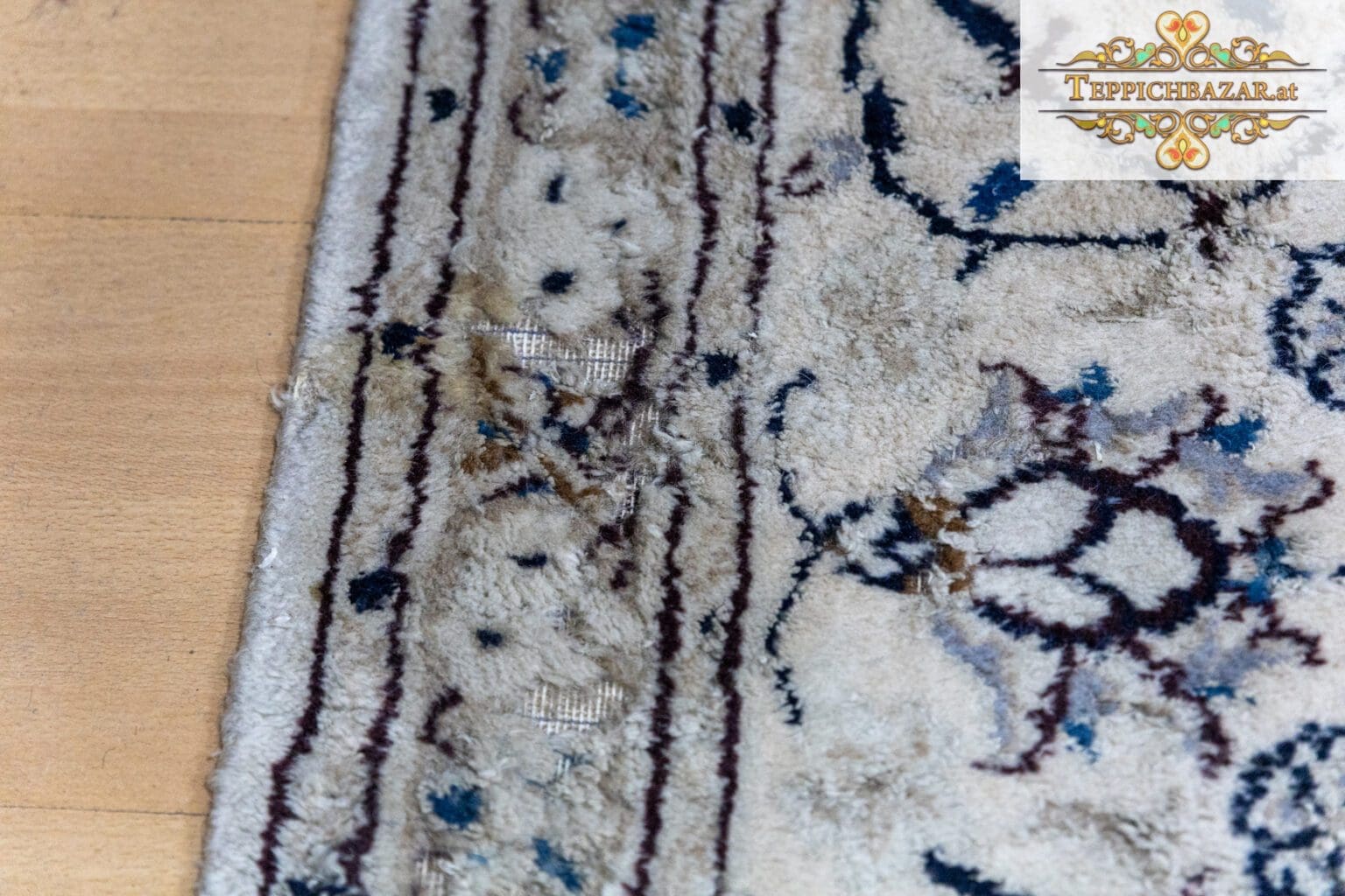 Persian Rug Nain 343 x 245 cm Wool Hand-knotted