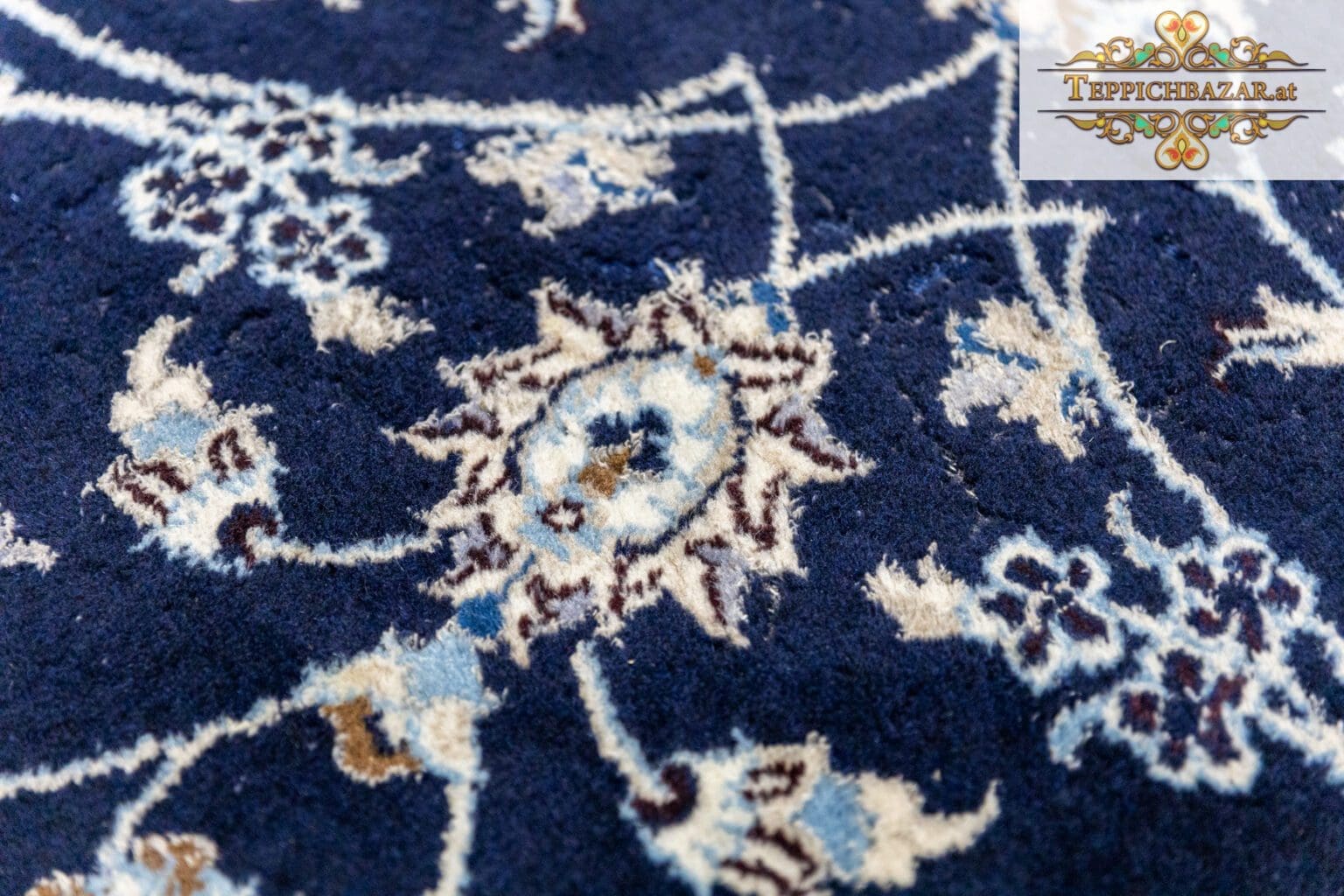 Persian Rug Nain 343 x 245 cm Wool Hand-knotted