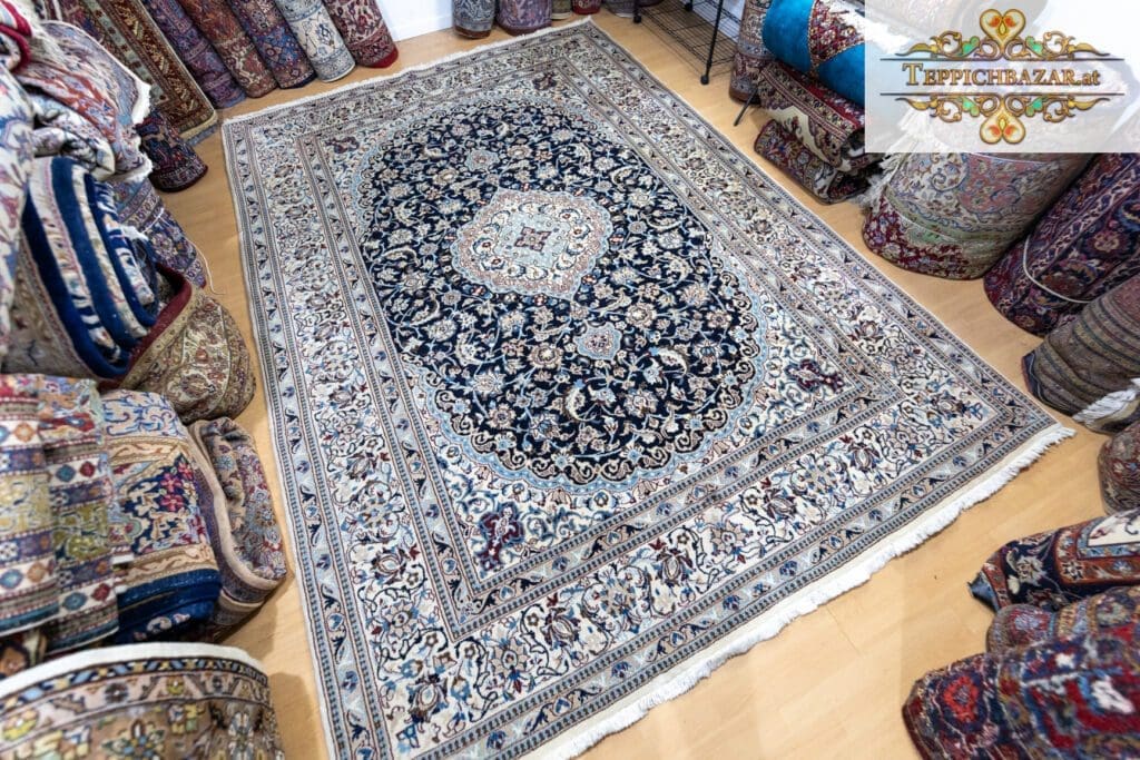 Persian Rug Nain 349 x 246 cm Wool Hand-knotted