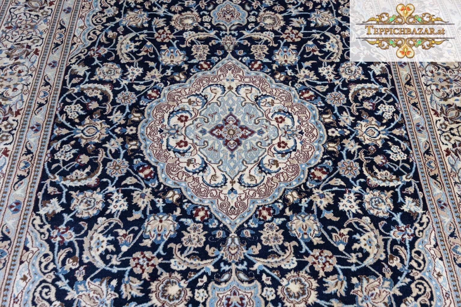 Persian Rug Nain 349 x 246 cm Wool Hand-knotted