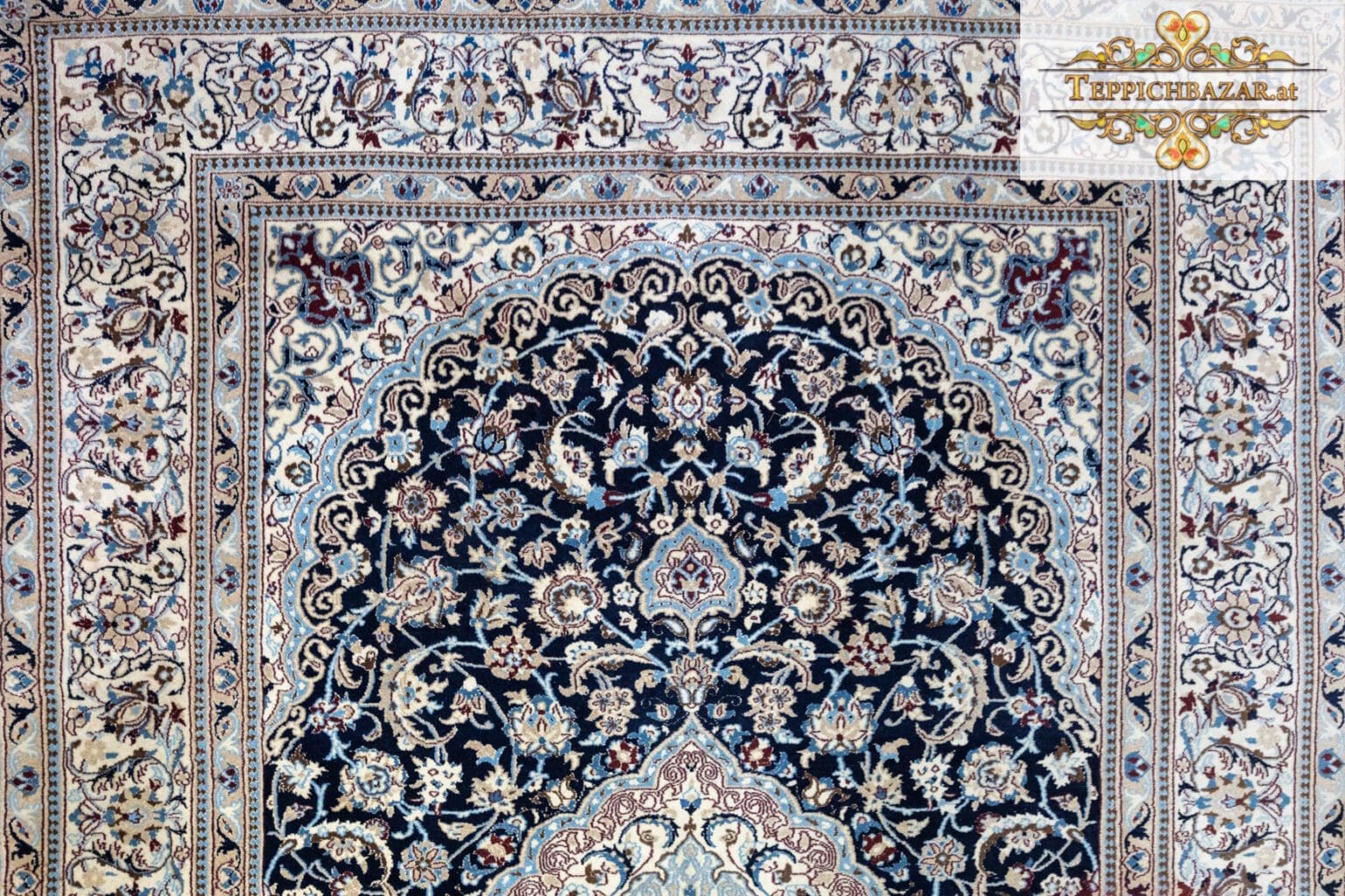 Persian Rug Nain 349 x 246 cm Wool Hand-knotted