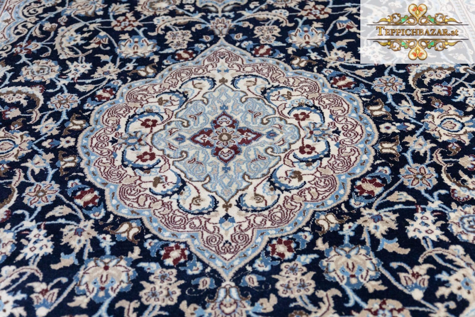 Persian Rug Nain 349 x 246 cm Wool Hand-knotted