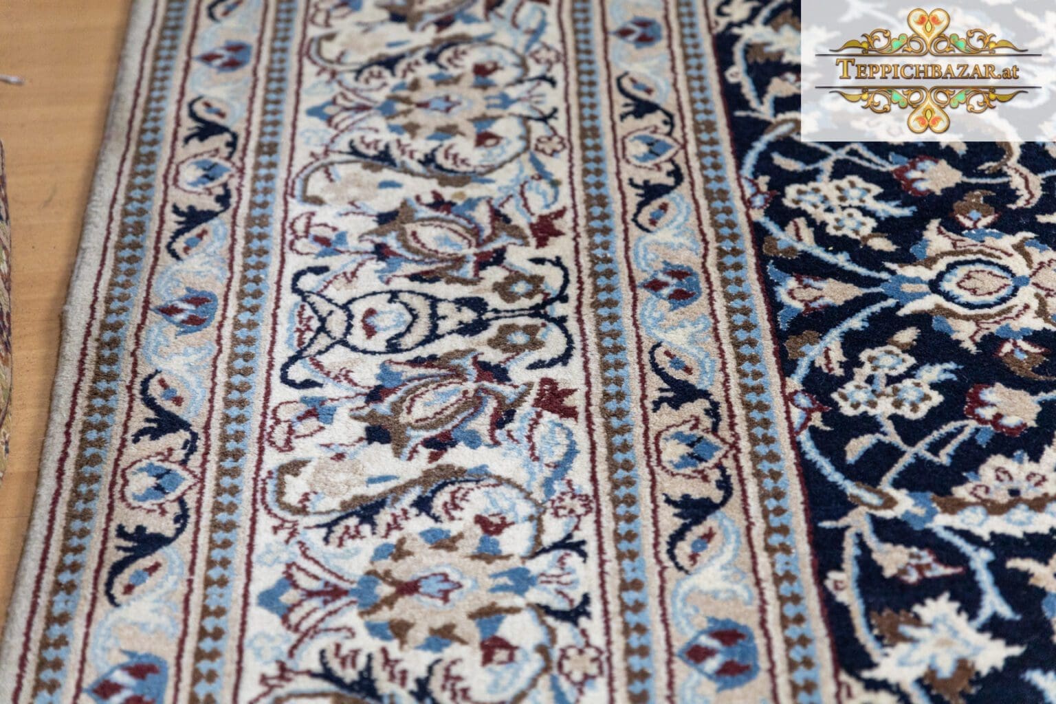 Persian Rug Nain 349 x 246 cm Wool Hand-knotted