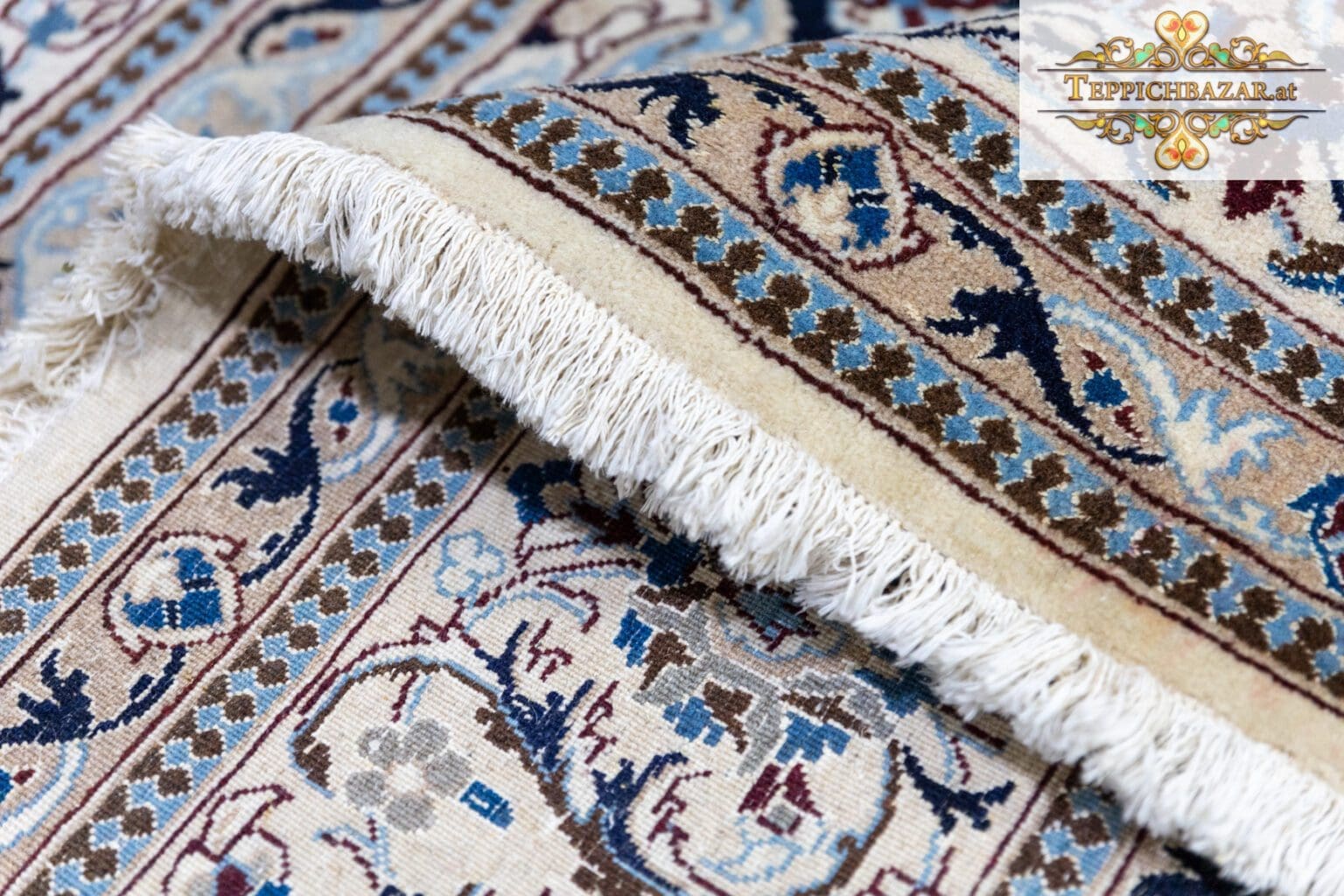 Persian Rug Nain 349 x 246 cm Wool Hand-knotted