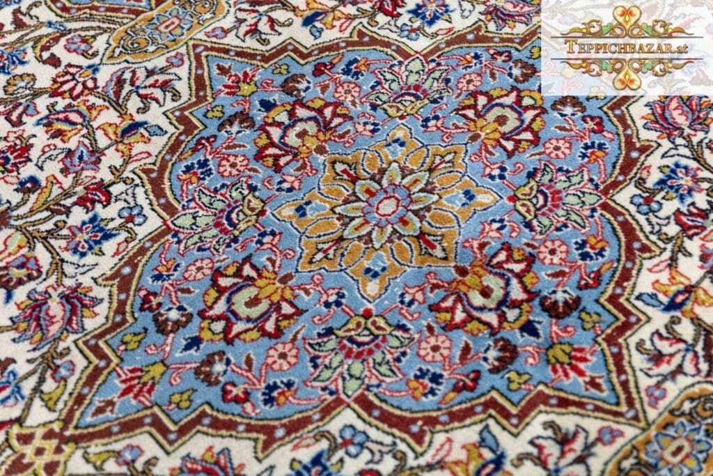 Persian Rug Kashan 287 x 200 cm Wool Hand-knotted