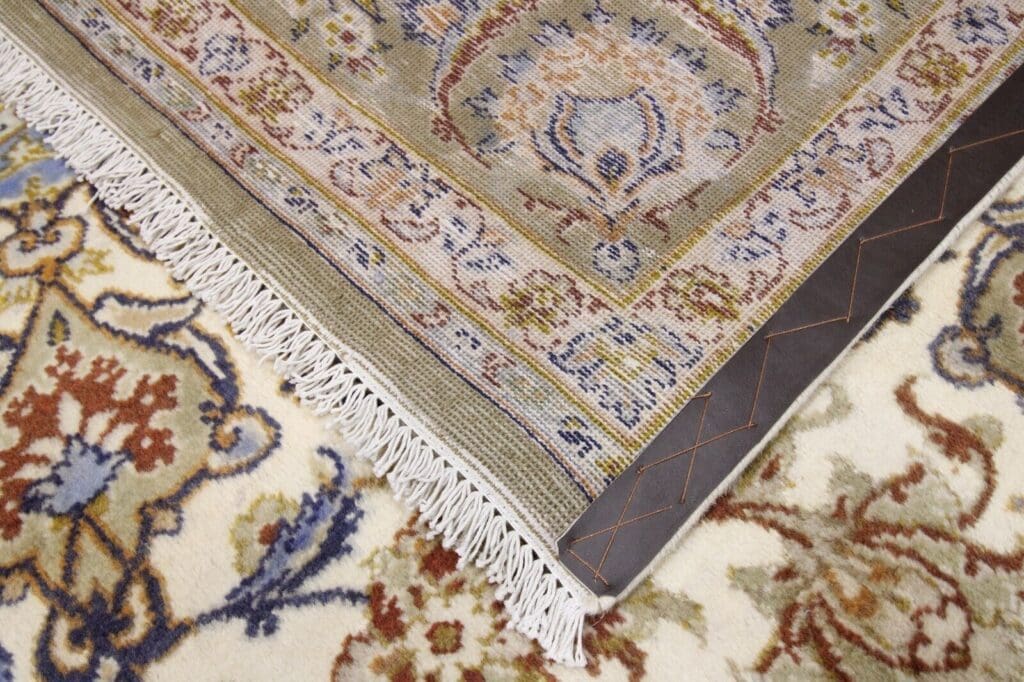 original-handgeknupfter-perserteppich-isfahan-381-x-255-cm-sehr-top-9 Persian Rug Isfahan 381 x 255 cm Wool Hand-knotted
