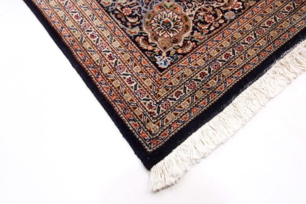 handgeknupfter-tabriz-mahi-50-raj-alt-orientteppich-400-x-302-cm-1-6 Persian Rug Tabriz 400 x 302 cm Wool Hand-knotted
