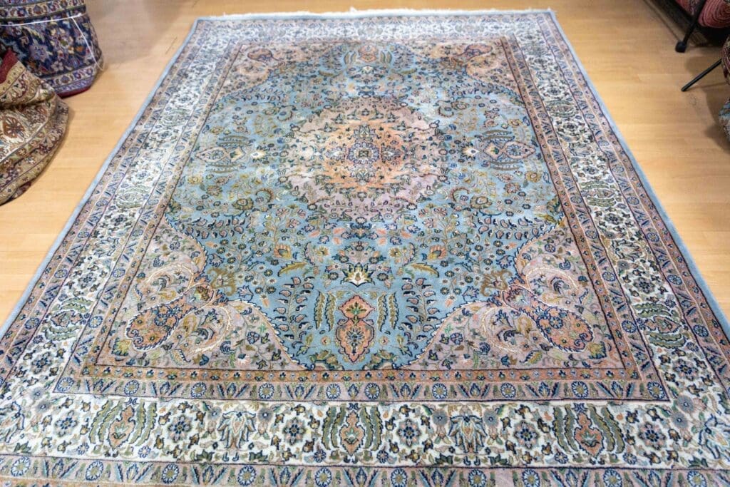 Oriental Rug India 249 x 198 cm Wool Hand-knotted
