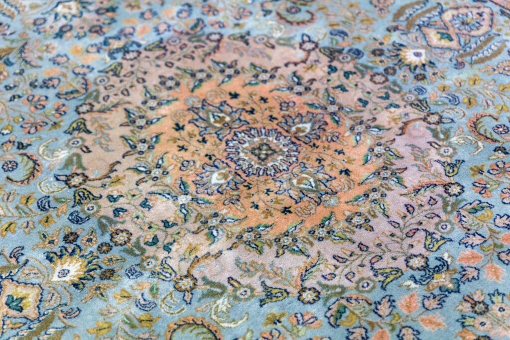 Oriental Rug India 249 x 198 cm Wool Hand-knotted