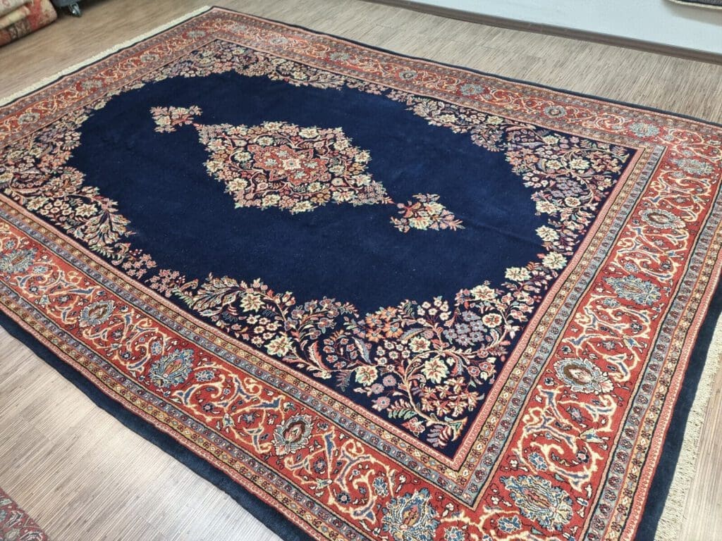 Persian Rug Sarouk 380x266 cm Wool Hand-knotted