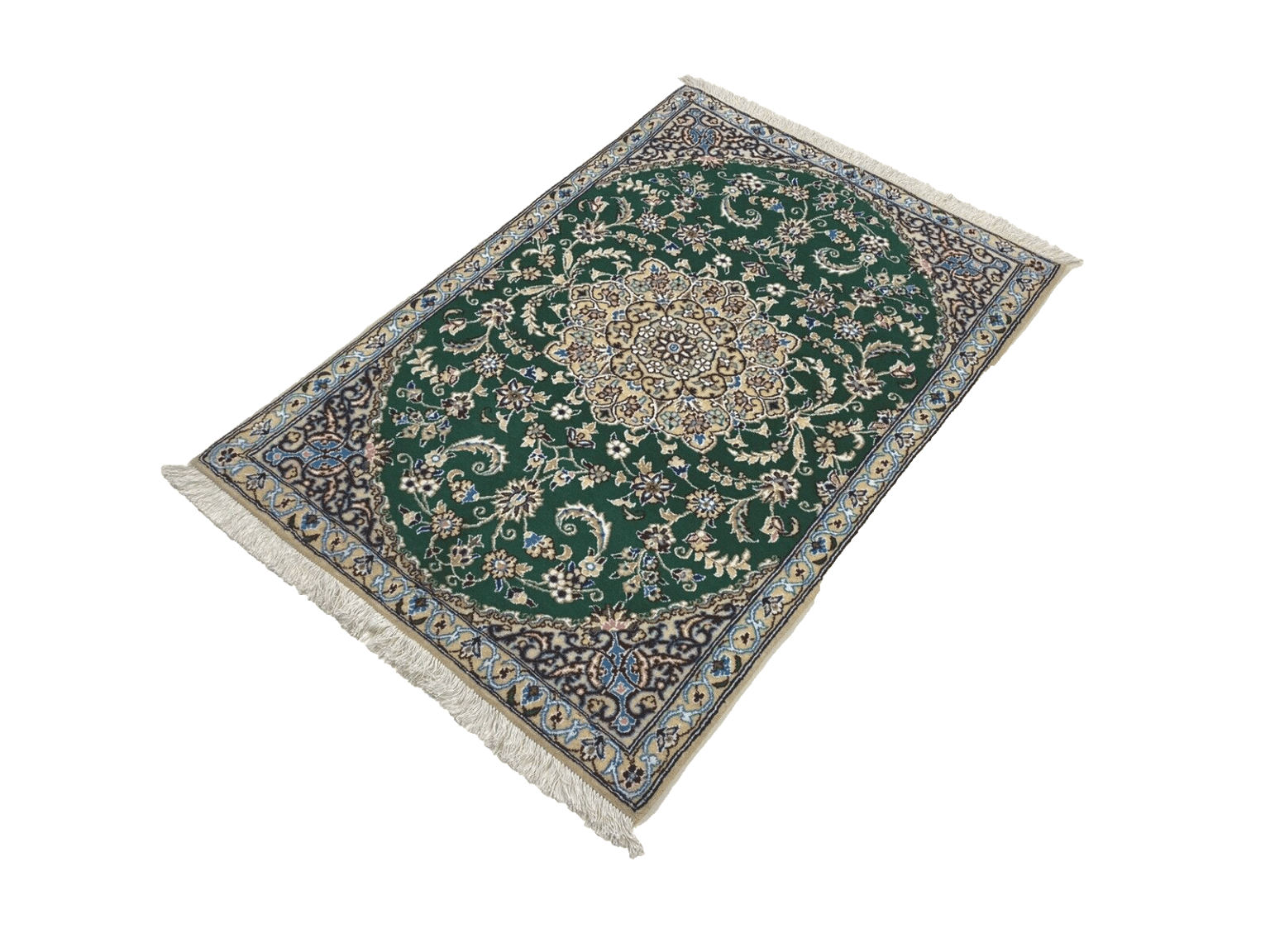 Persian Rug Nain 133 x 88 cm Wool Hand-knotted