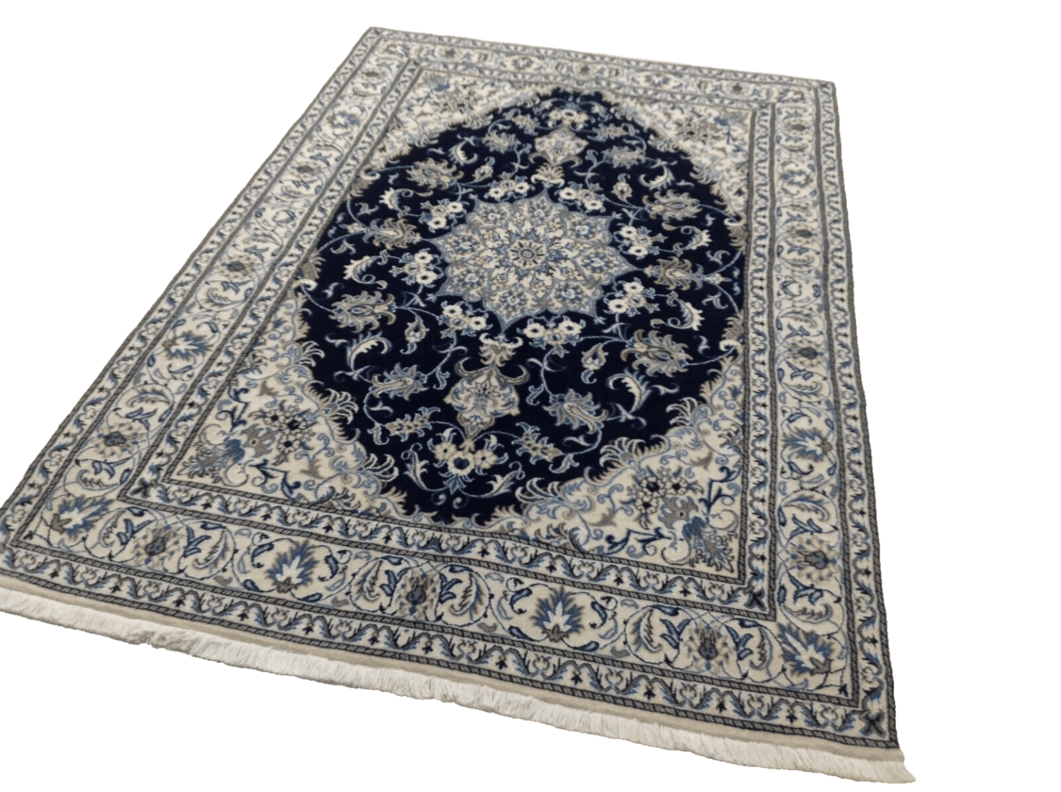 Persian Rug Nain 245 x 164 cm Wool Hand-knotted