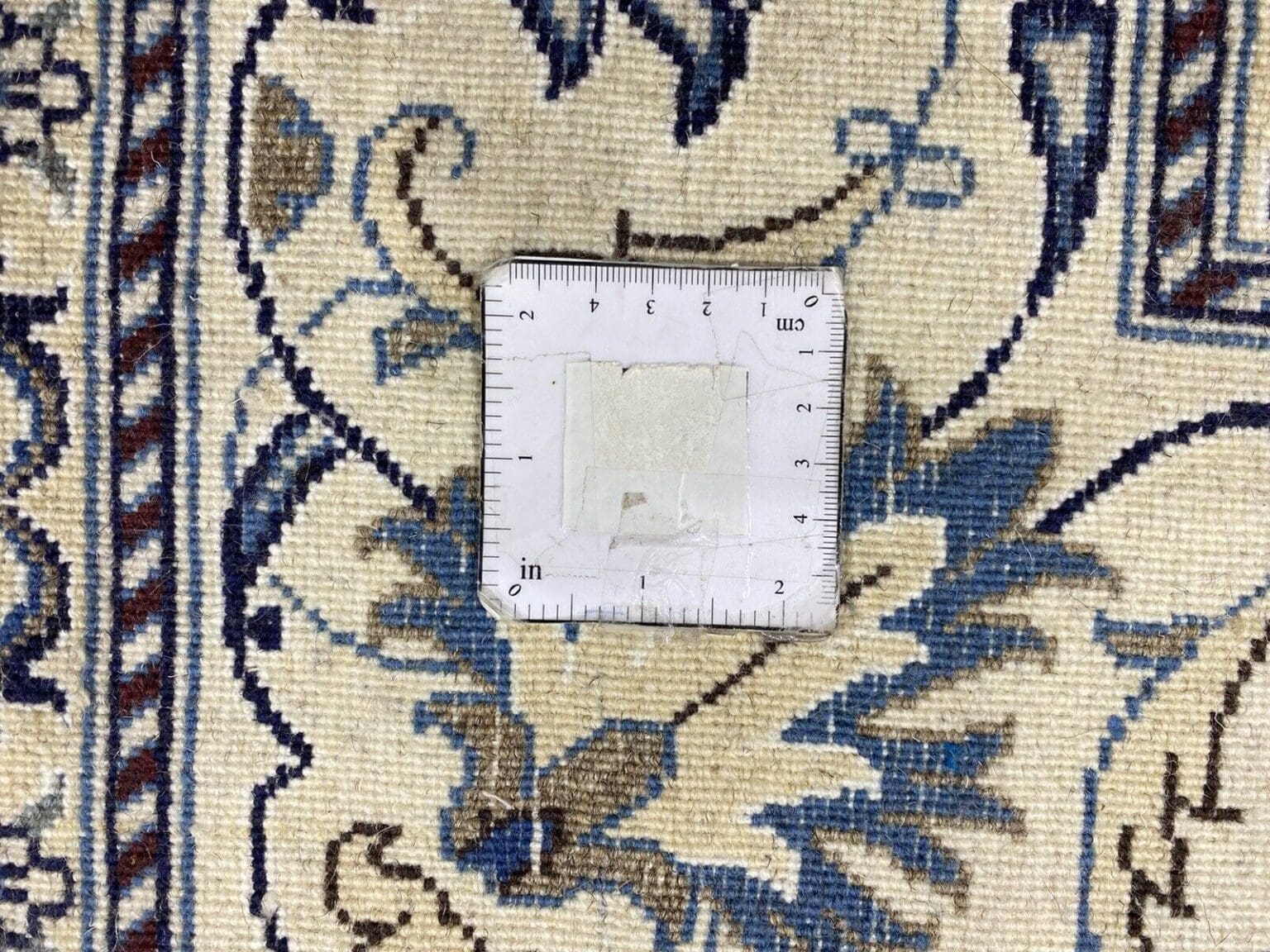 Persian Rug Nain 207 x 193 cm Wool Hand-knotted