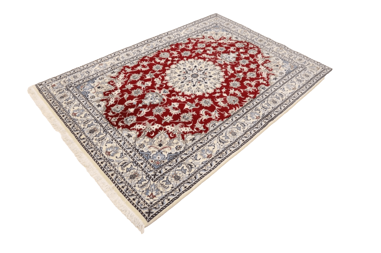 Persian Rug Nain 237 x 164 cm Wool Hand-knotted
