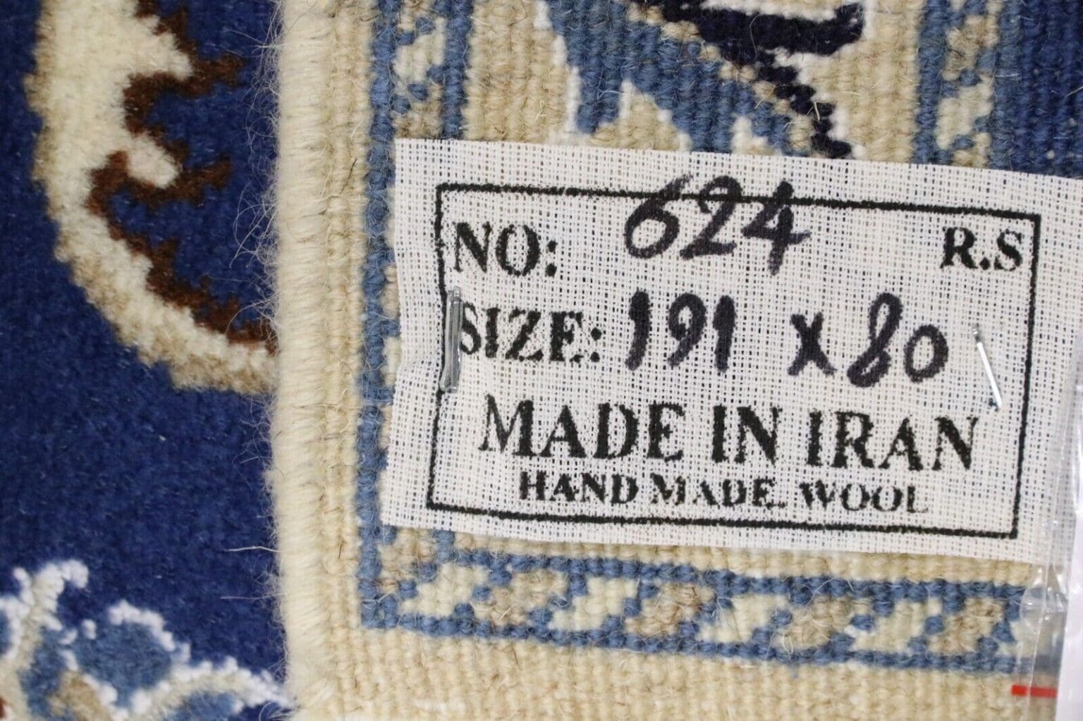 Persian Rug Nain 191 x 80 cm Wool Hand-knotted