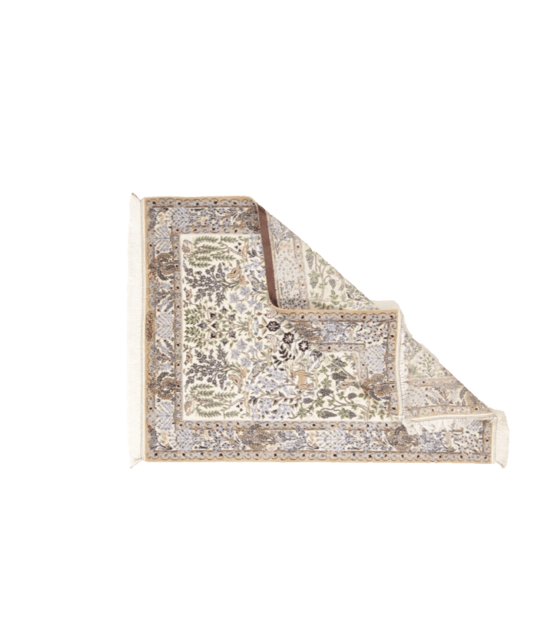 Persian Rug Nain 164 x 124 cm Cork Wool Hand-knotted