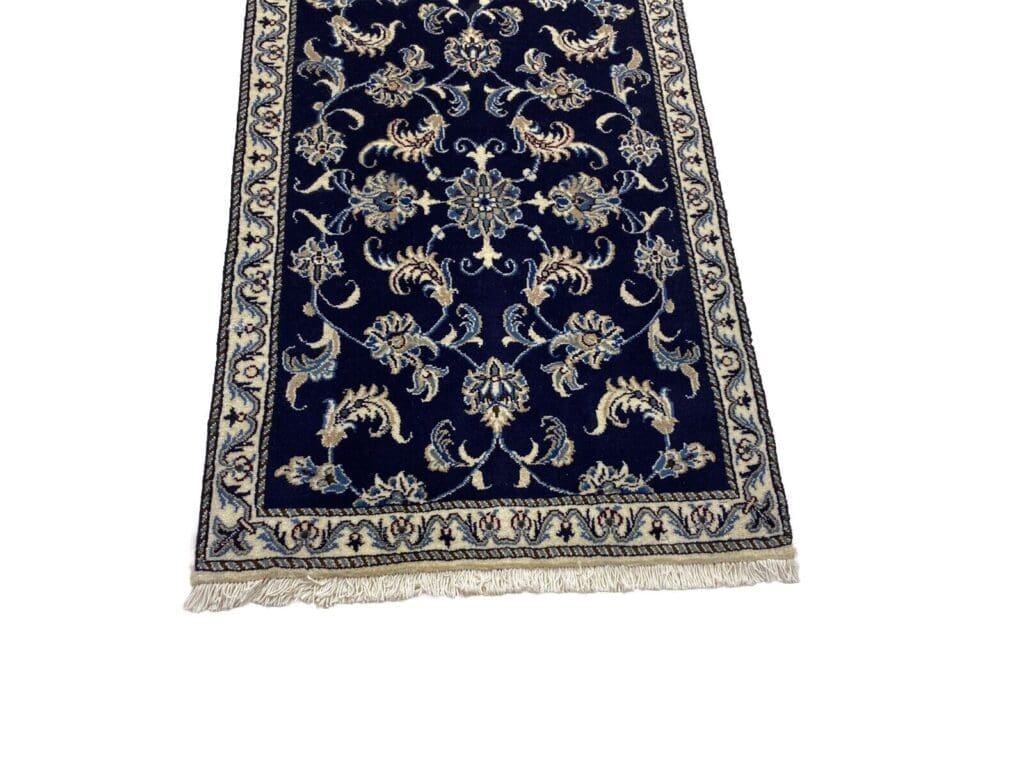Persian Rug Nain 297 x 77 cm Wool Hand-knotted