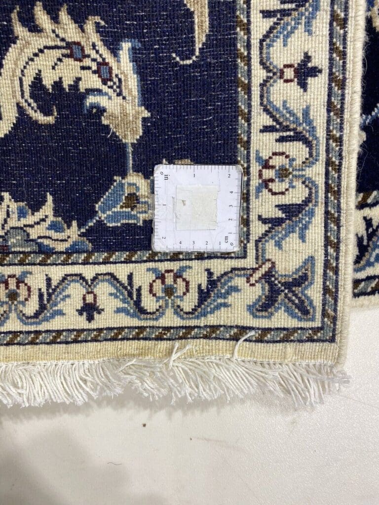 Persian Rug Nain 297 x 77 cm Wool Hand-knotted