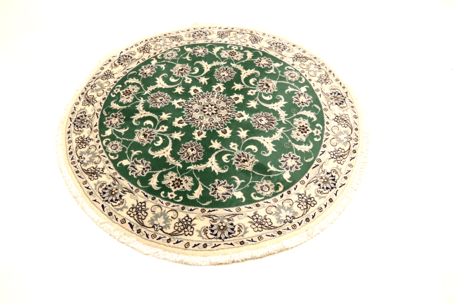 perserteppich-rund-150x150-cm-300000-knoten-m-90-schurwolle-10-1-1 Persian Rug Nain 150 x 150 cm Wool Hand-knotted