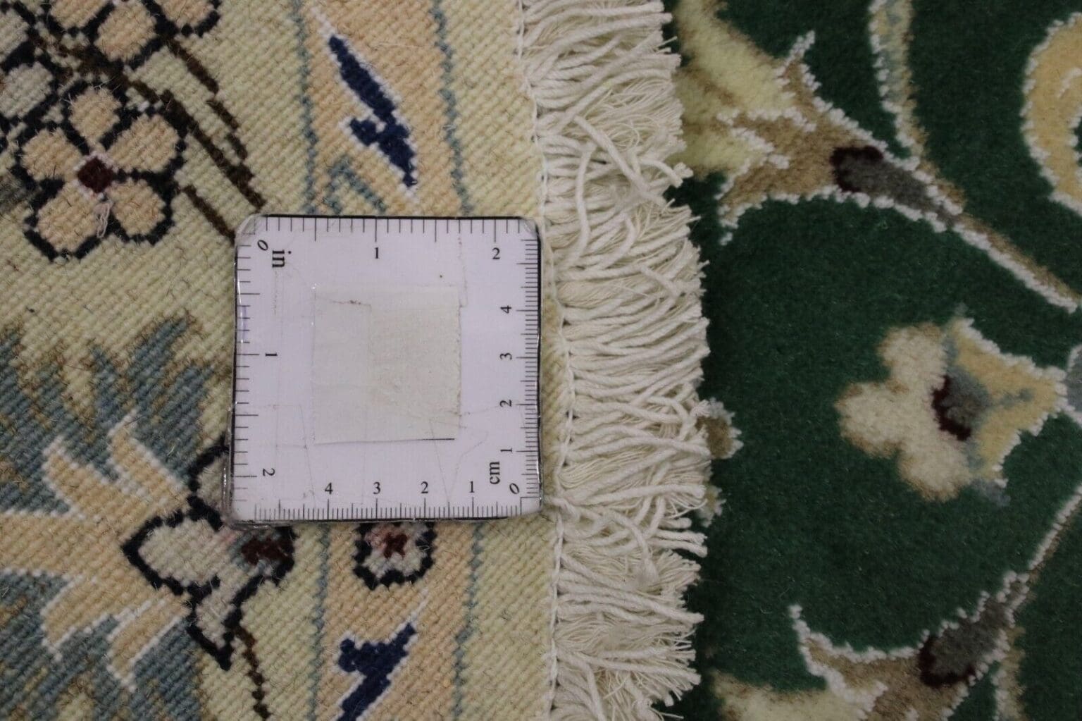 perserteppich-rund-150x150-cm-300000-knoten-m-90-schurwolle-10-1-3 Persian Rug Nain 150 x 150 cm Wool Hand-knotted