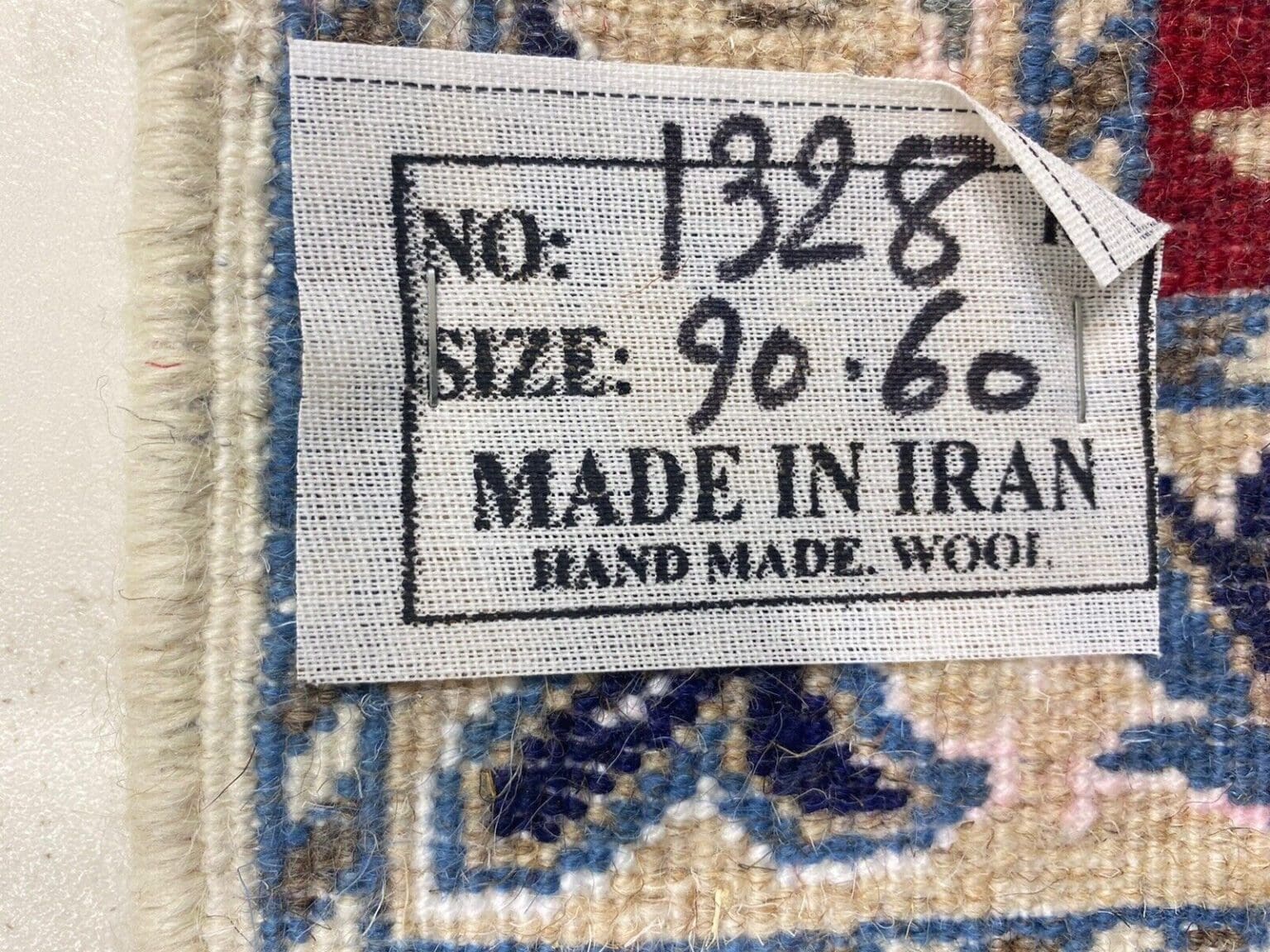 Persian Rug Nain 90 x 60 cm Wool Hand-knotted