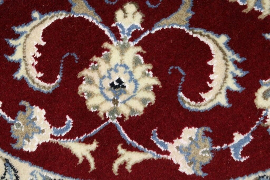 Persian Rug Nain 100 x 100 cm Wool Hand-knotted