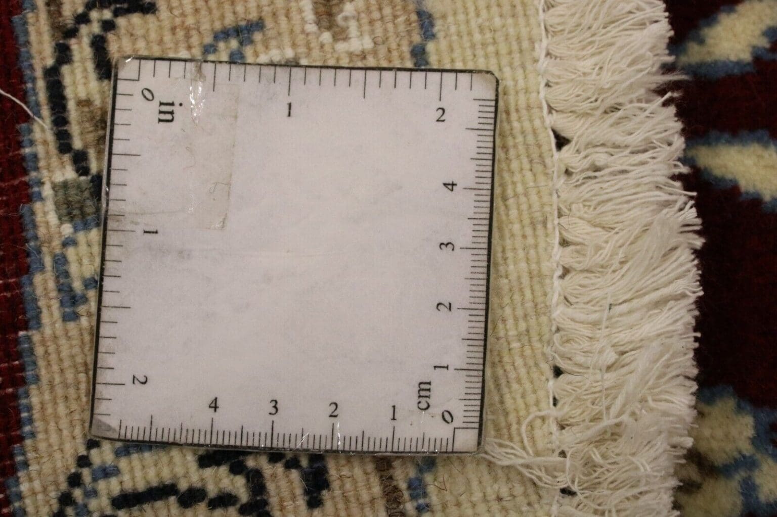 Persian Rug Nain 100 x 100 cm Wool Hand-knotted