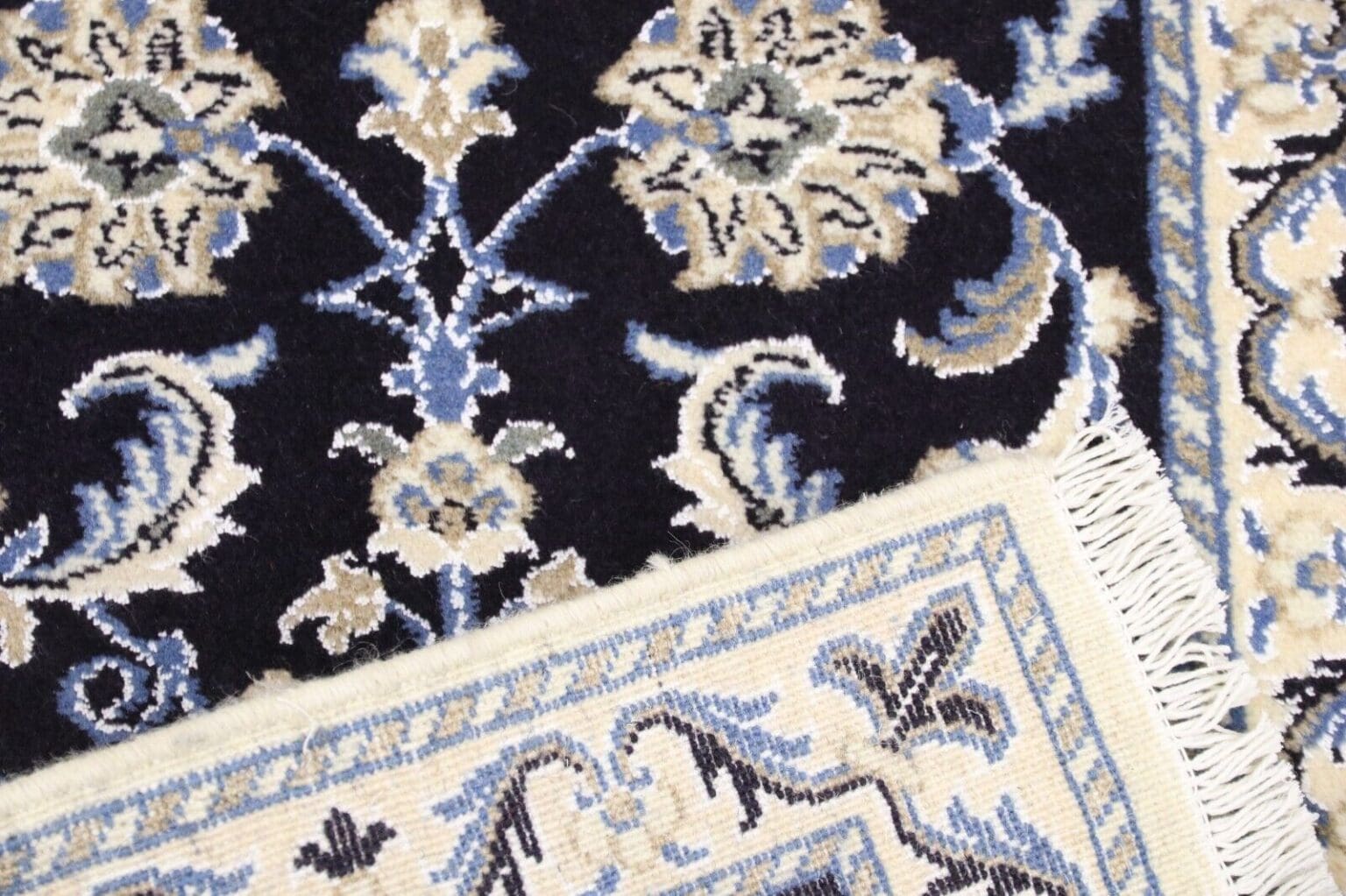 Persian Rug Nain 90 x 60 cm Wool Hand-knotted