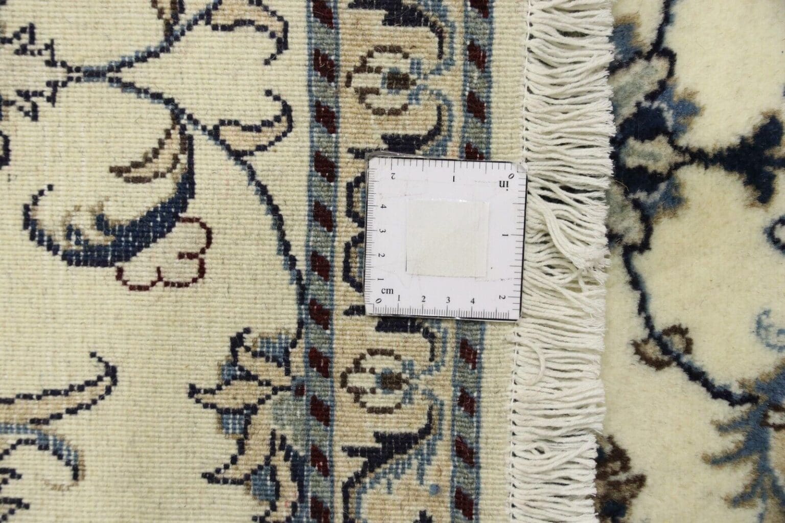 Persian Rug Nain 380 x 80 cm Wool Hand-knotted