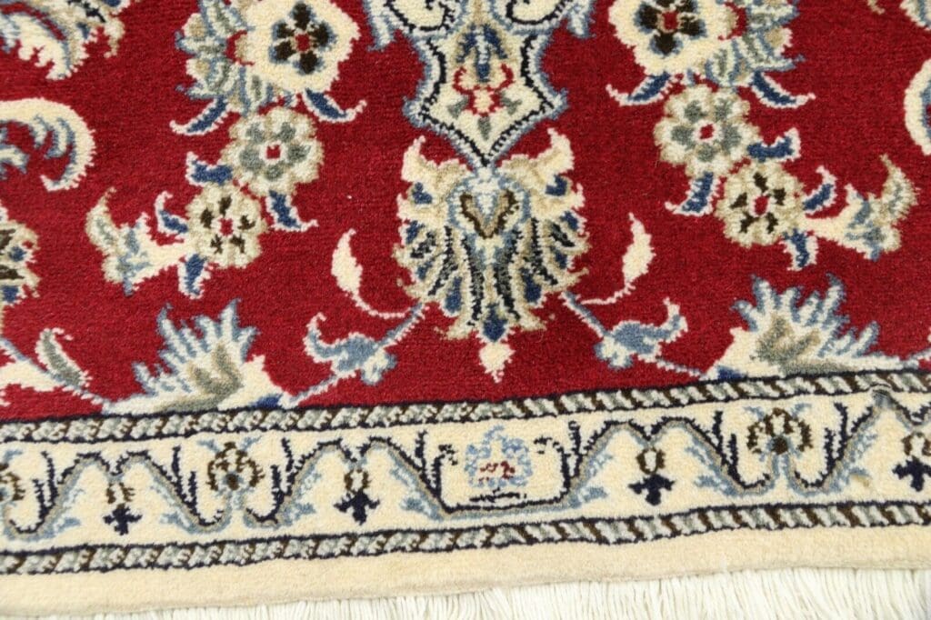 Persian Rug Nain 294 x 77 cm Wool Hand-knotted