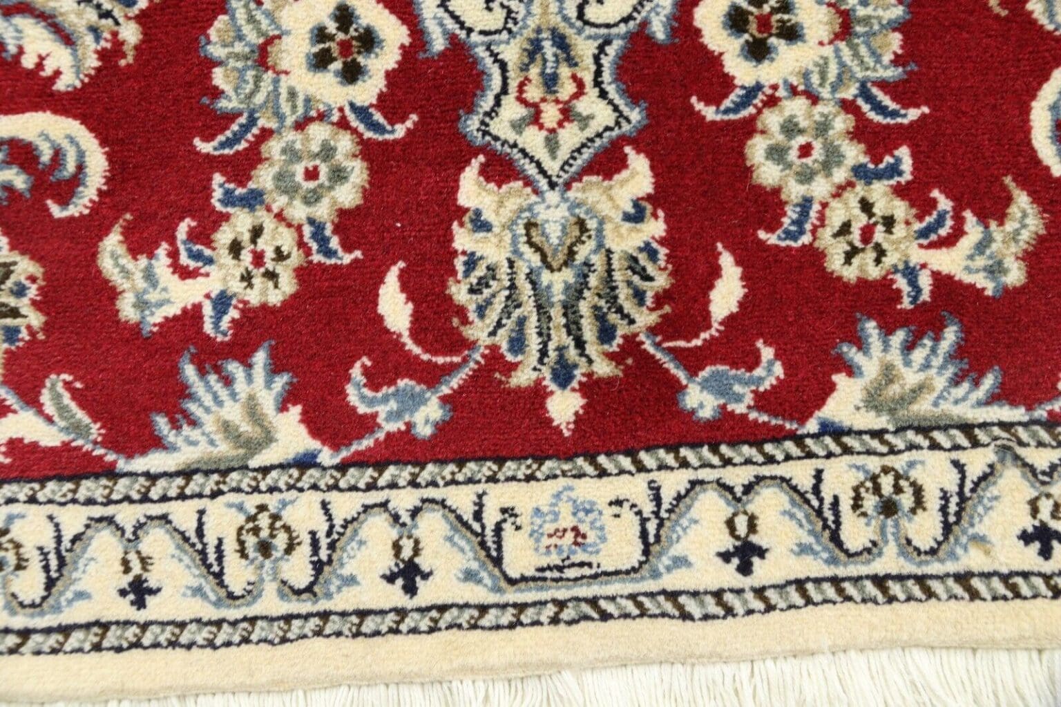 Persian Rug Nain 294 x 77 cm Wool Hand-knotted