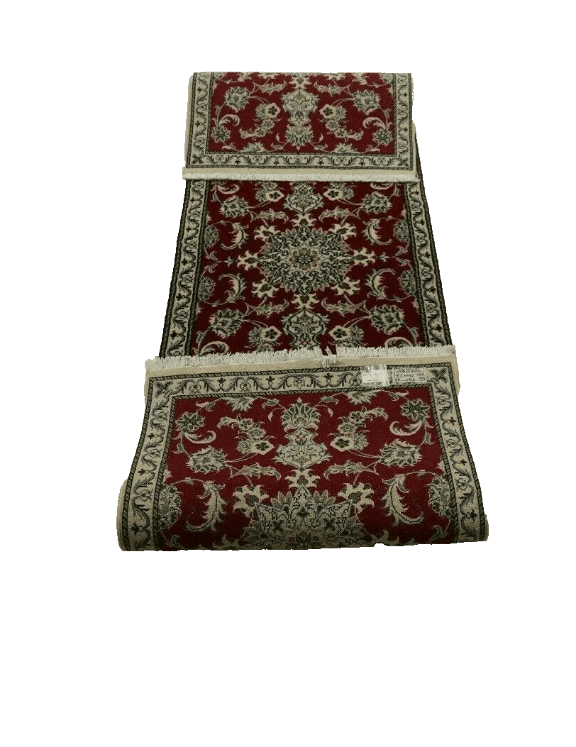 Persian Rug Nain 294 x 77 cm Wool Hand-knotted