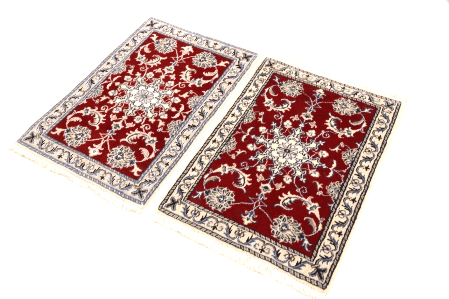 Persian Rug Nain 90 x 60 cm Wool Hand-knotted