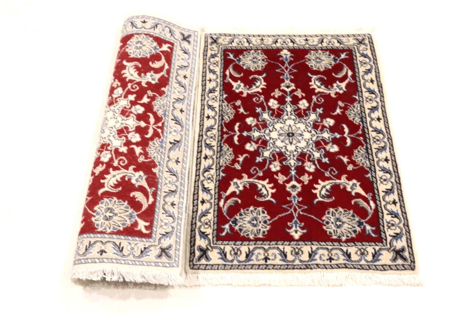 Persian Rug Nain 90 x 60 cm Wool Hand-knotted