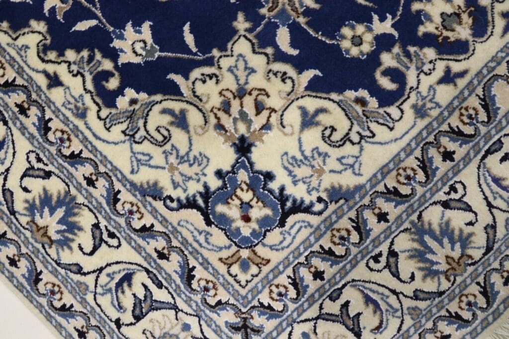 perserteppich-nain-198x142-cm-300000-knoten-m-90-schurwolle-10-1-1 Persian Rug Nain 198 x 142 cm Wool Hand-knotted