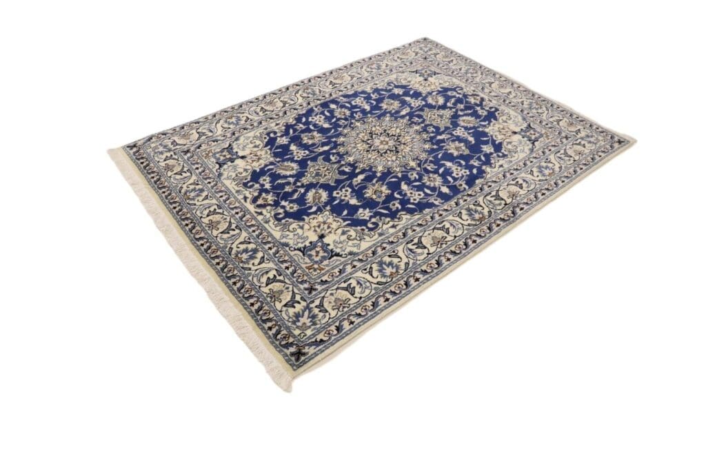 perserteppich-nain-198x142-cm-300000-knoten-m-90-schurwolle-10-1-5 Persian Rug Nain 198 x 142 cm Wool Hand-knotted