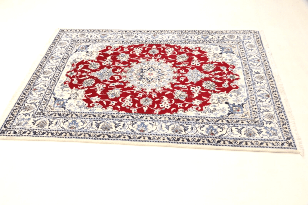 Persian Rug Nain 202x148 cm Wool Hand-knotted