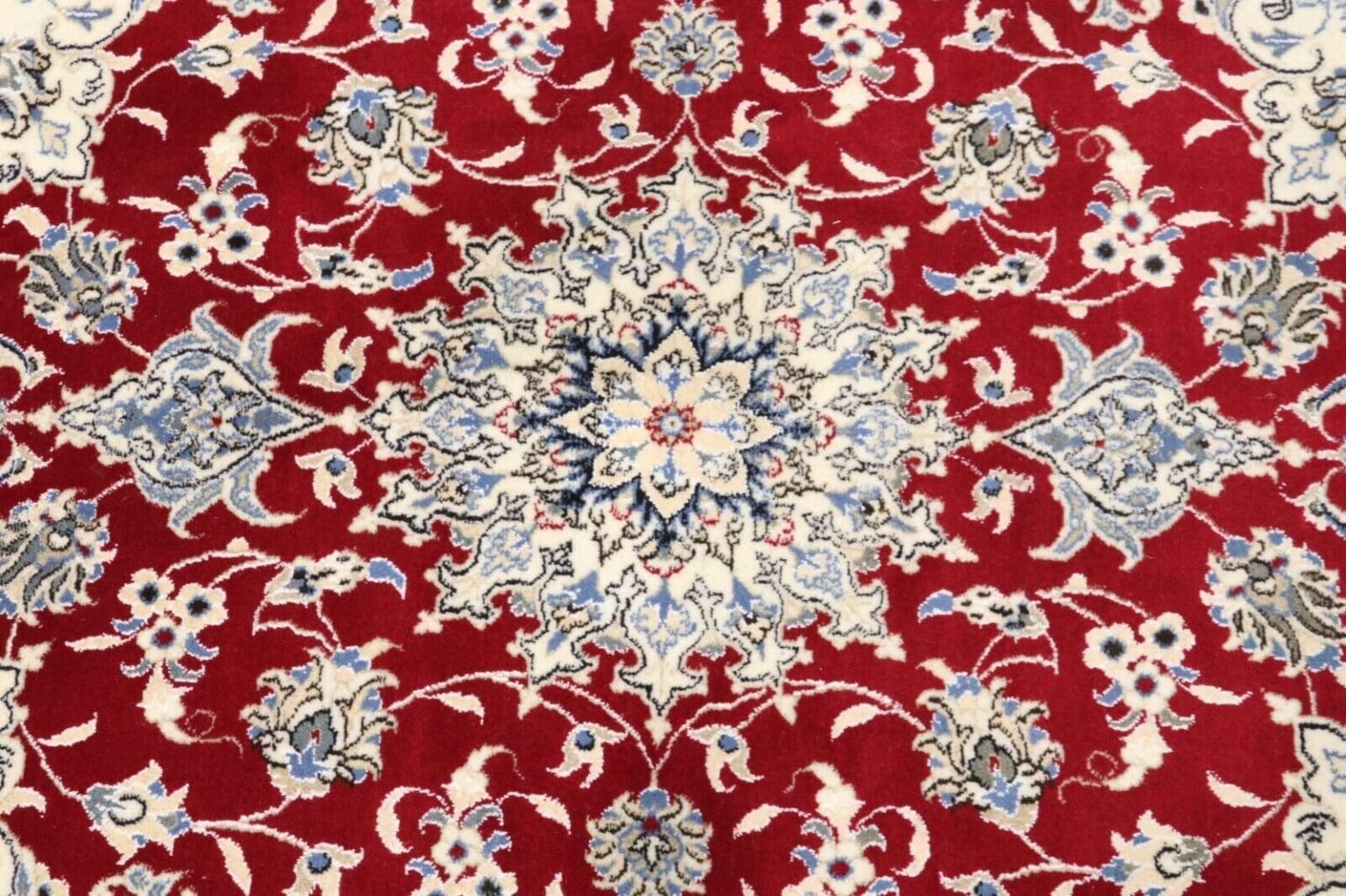 Persian Rug Nain 202x148 cm Wool Hand-knotted