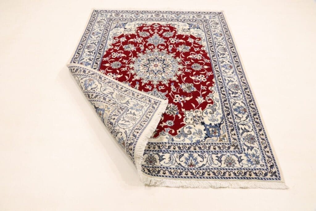 Persian Rug Nain 202x148 cm Wool Hand-knotted