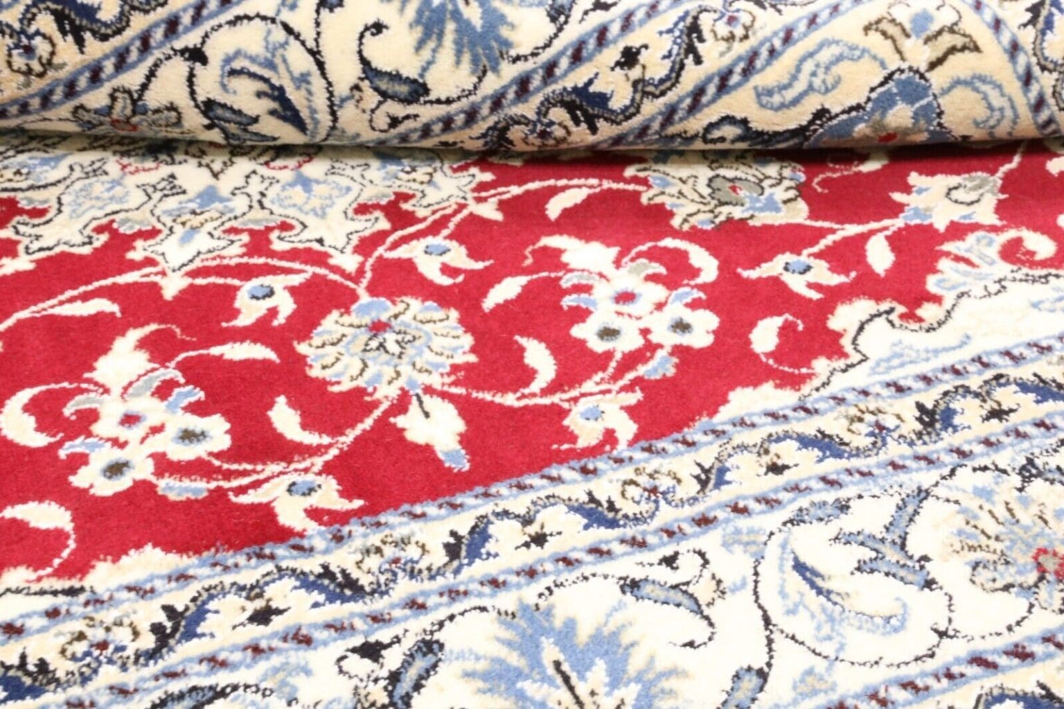 Persian Rug Nain 202x148 cm Wool Hand-knotted