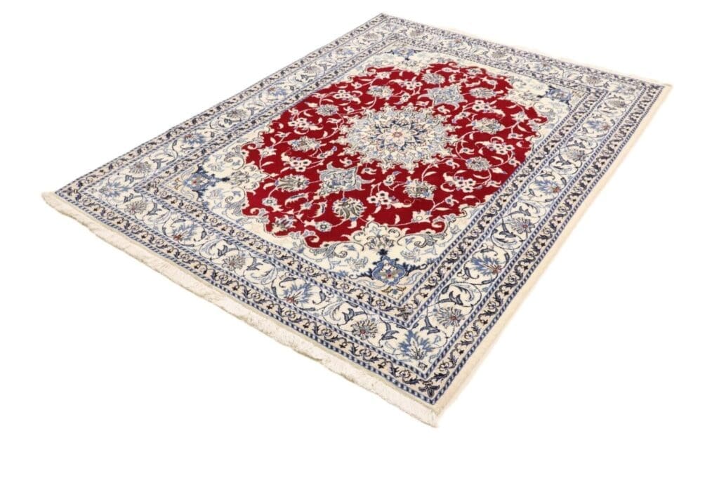 Persian Rug Nain 202x148 cm Wool Hand-knotted