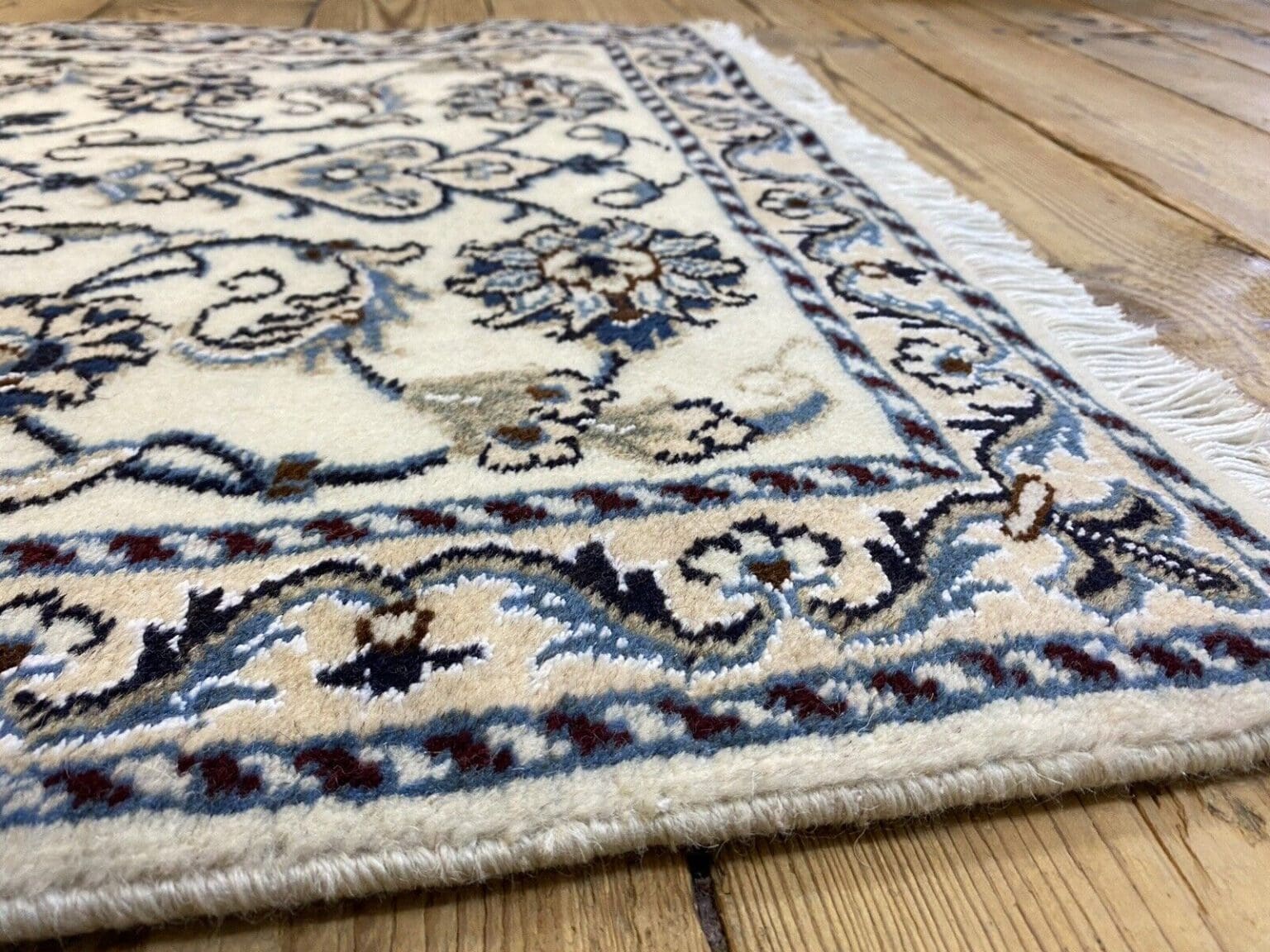 Persian Rug Nain 90 x 60 cm Wool Hand-knotted