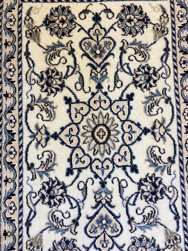 Persian Rug Nain 90 x 60 cm Wool Hand-knotted