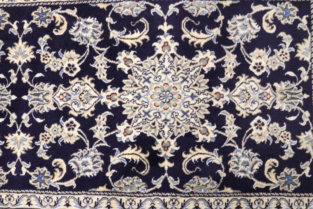 Persian Rug Nain 290 x 77 cm Wool Hand-knotted